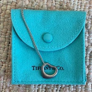 Tiffany & Co. Elsa Peretti Open Heart Necklace